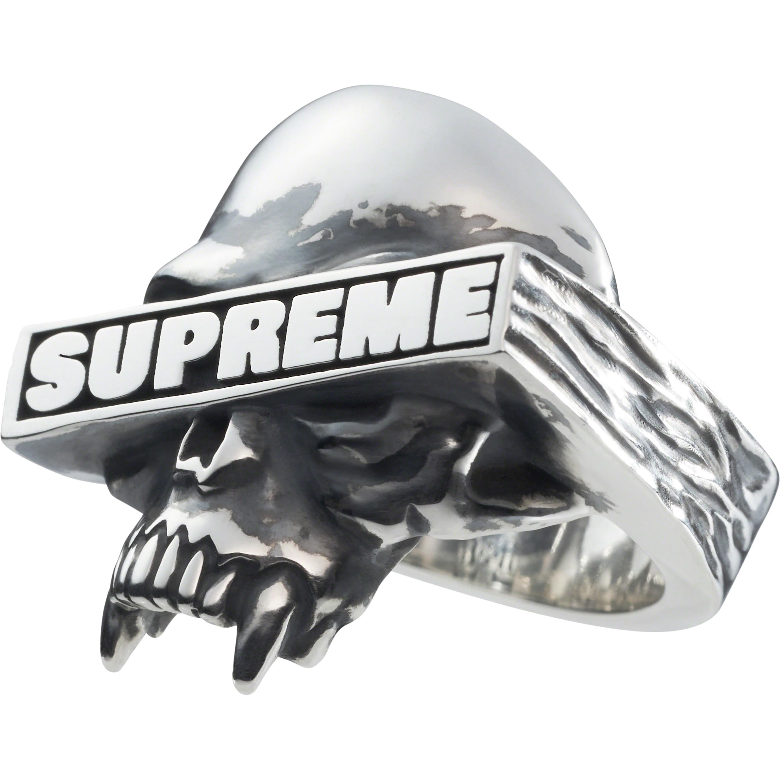 Supreme®/Bounty Hunter Silver Ring view 3